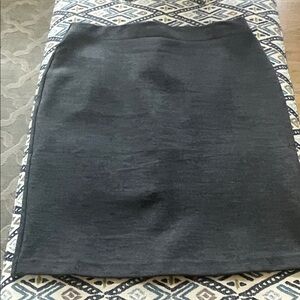 Quince Classic Black Pencil Skirt